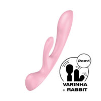 Satisfyer Triple Oh - Vibrador Rabbit